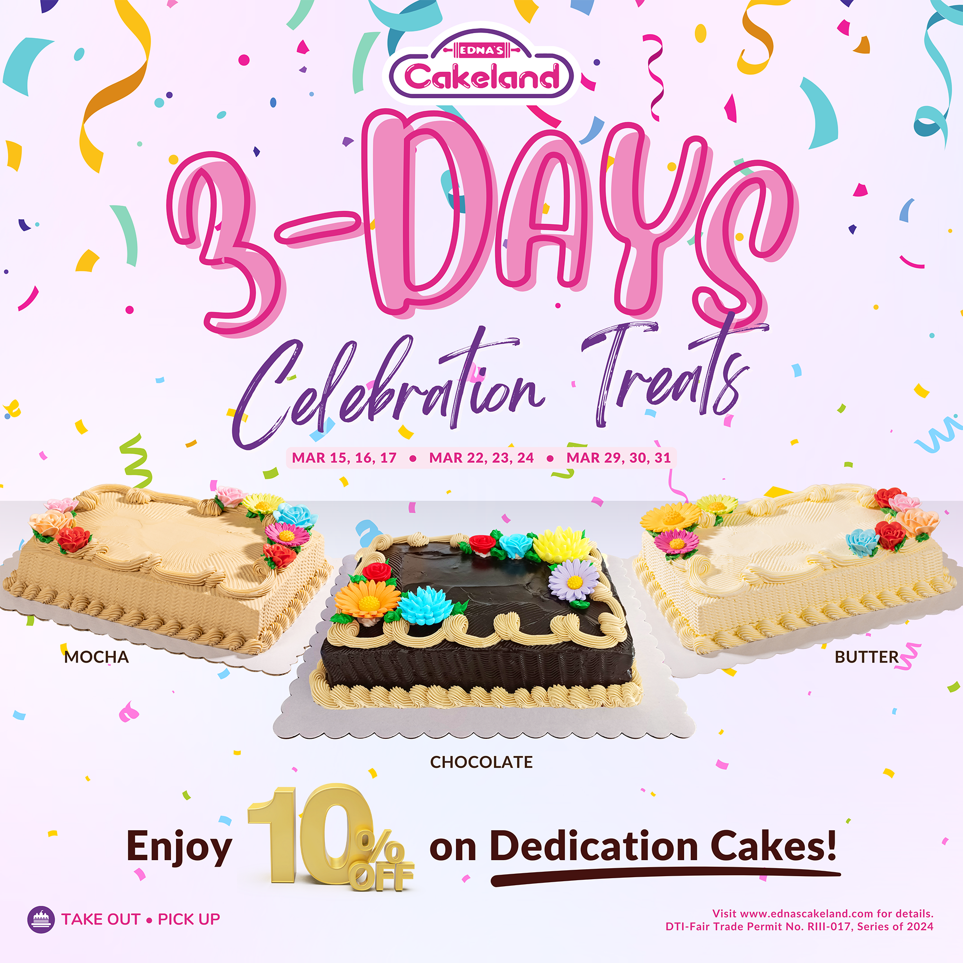 3-Days Celebration Treats